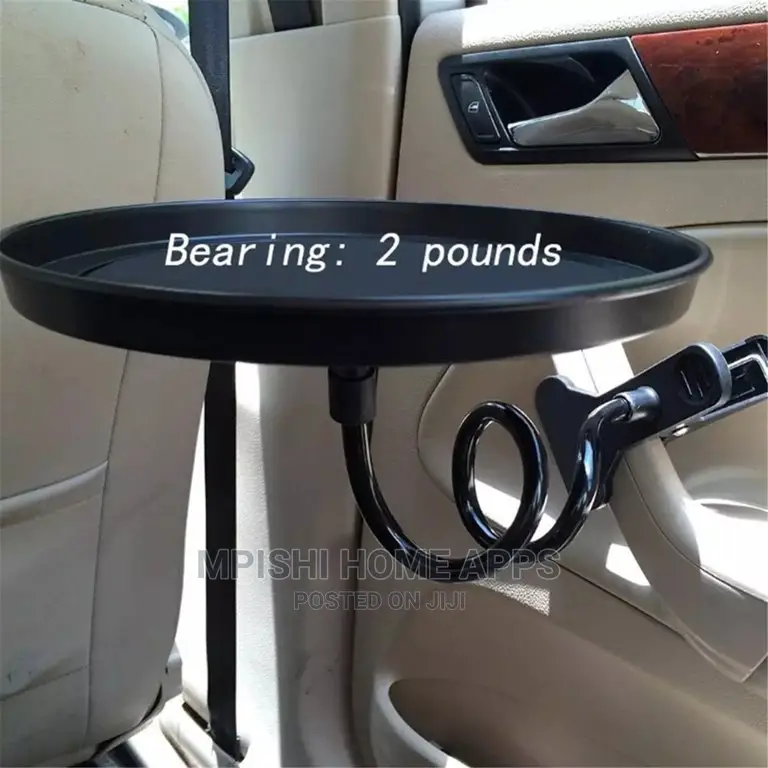 Adjustable Round Car Tray