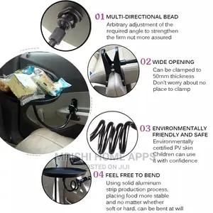 Adjustable Round Car Tray
