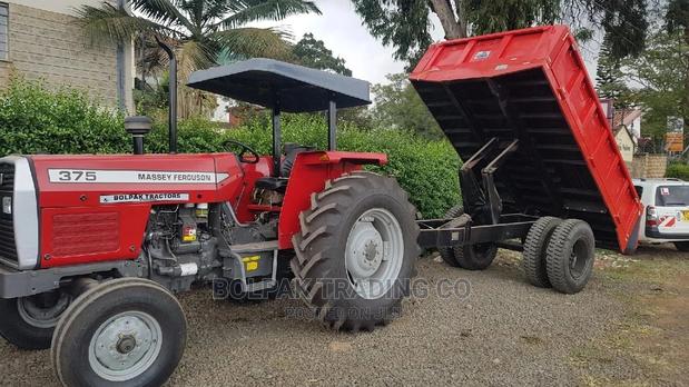 Massey Ferguson With Trailer