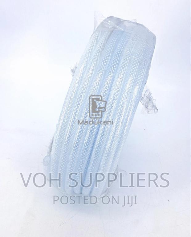 30m 1⁄2 Inch Clear Braided Heavy Duty Hose Pipe