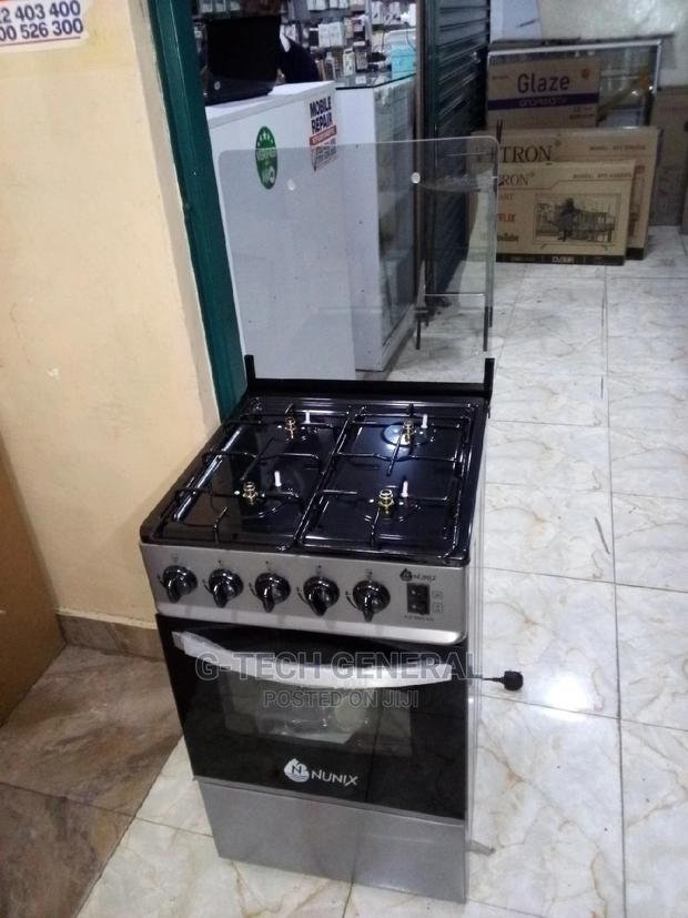 Nunix Free Standing 4 Gas Cooker With Rotisserie Oven