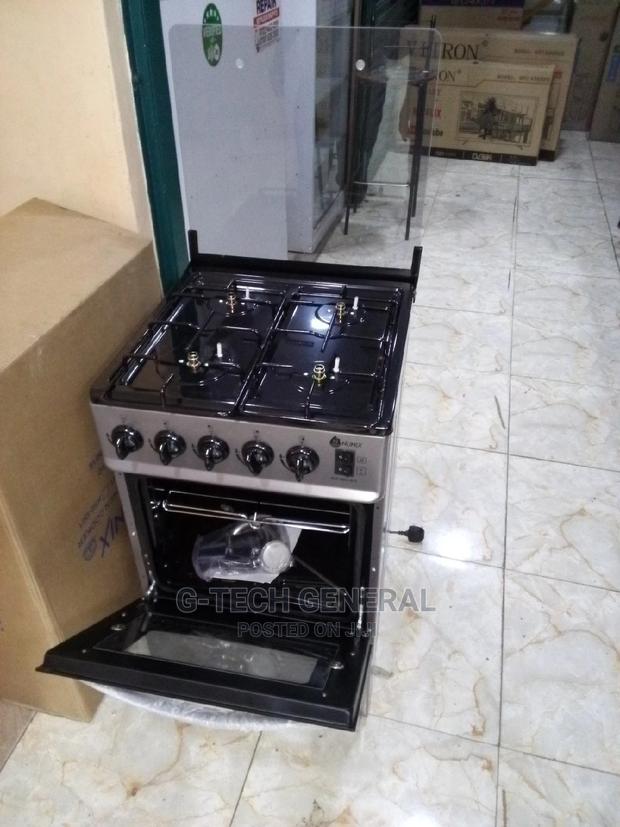 New Nunix Free Standing 4 Gas Burner Cooker With Oven