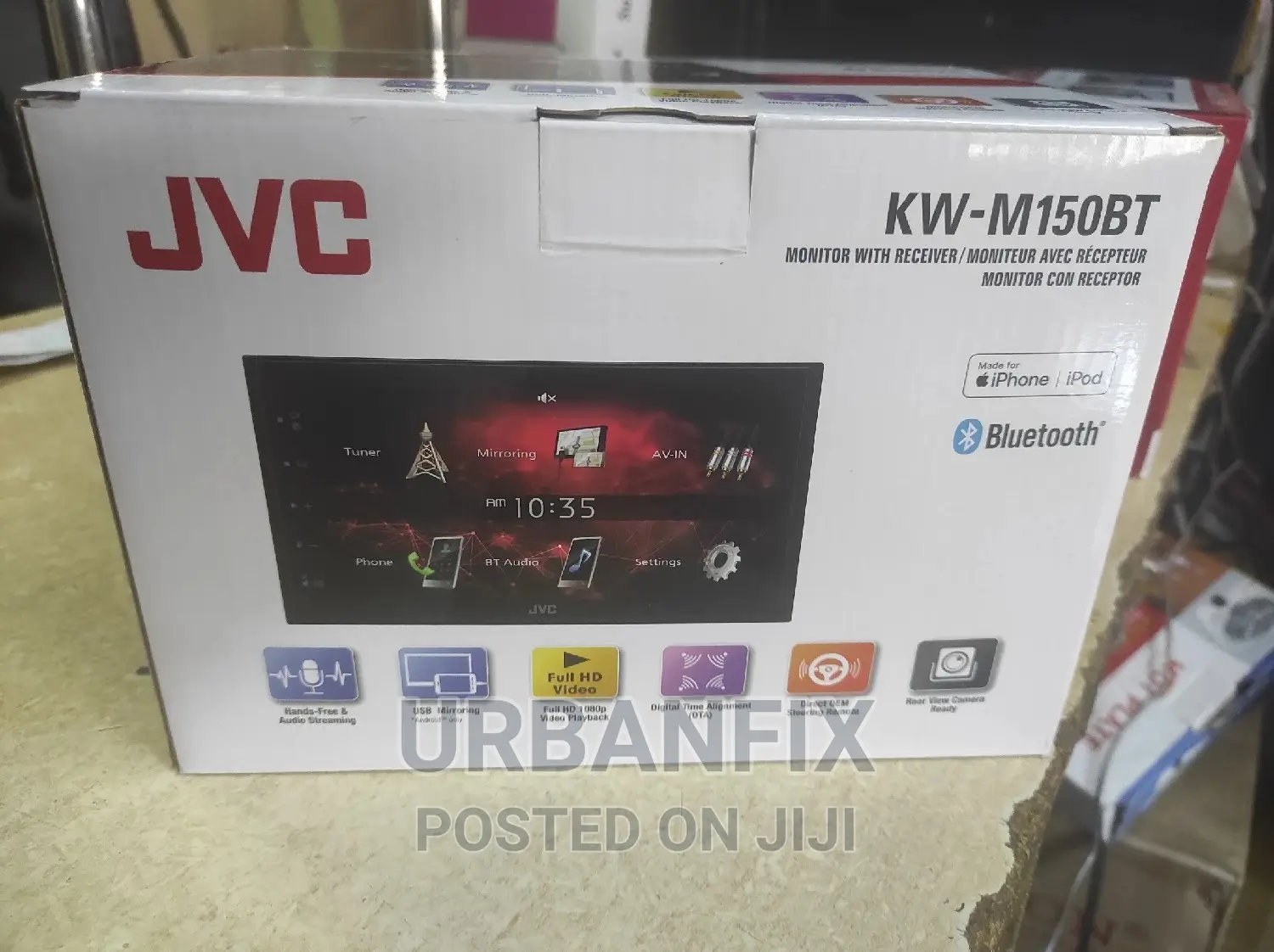 JVC KW-M150BT Bluetooth Radio