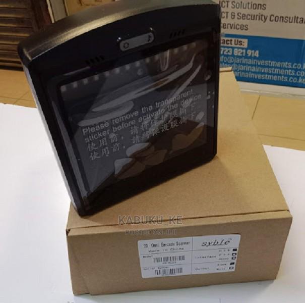 Great 1D 2D Table Mount Laser Barcode Scanner - main view