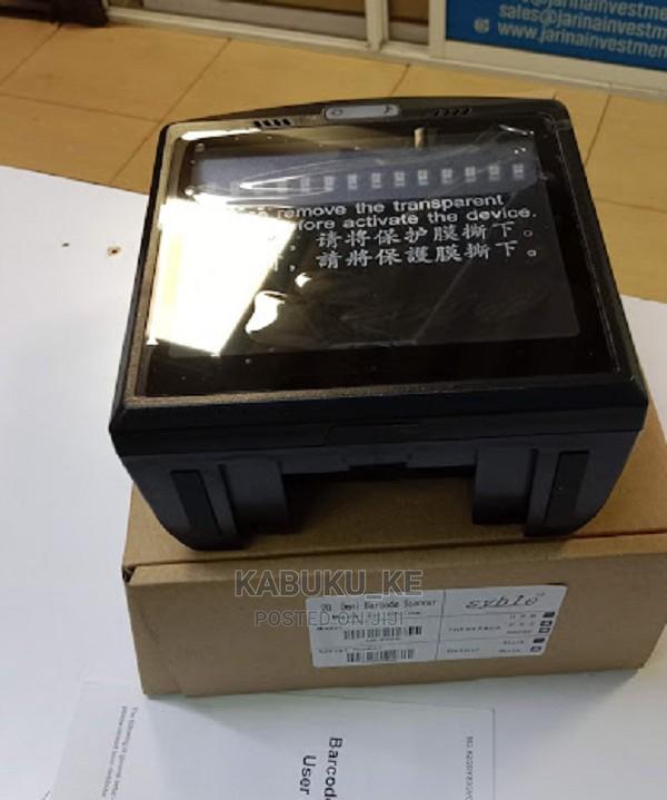 Unbeatable 1D 2D Table Mount Laser Barcode Scanner - main view