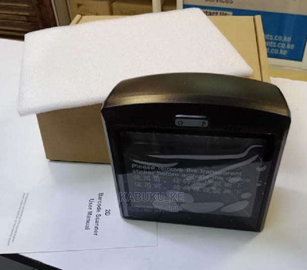 Exceptional 1D 2D Table Mount Laser Barcode Scanner - main view