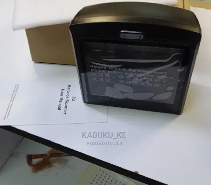 Fast 1D 2D Table Mount Laser Barcode Scanner