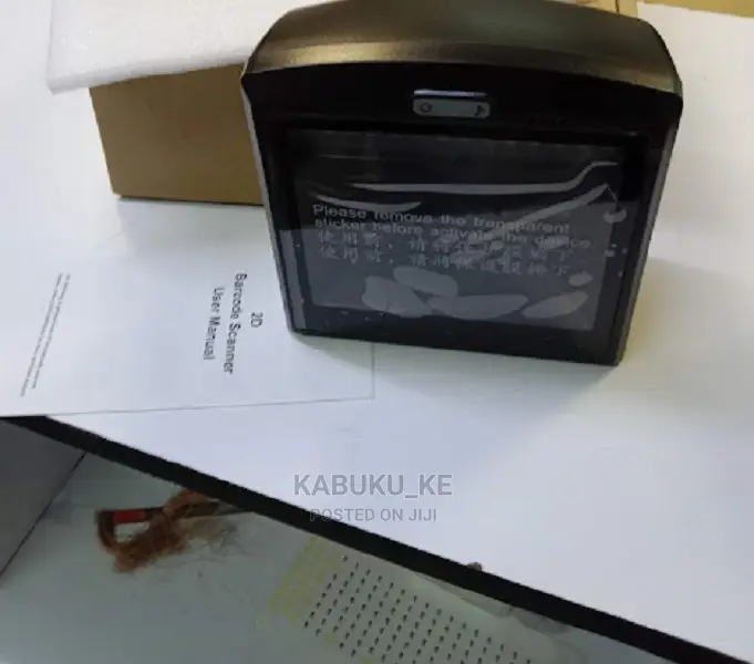 Modern 1D 2D Table Mount Laser Barcode Scanner