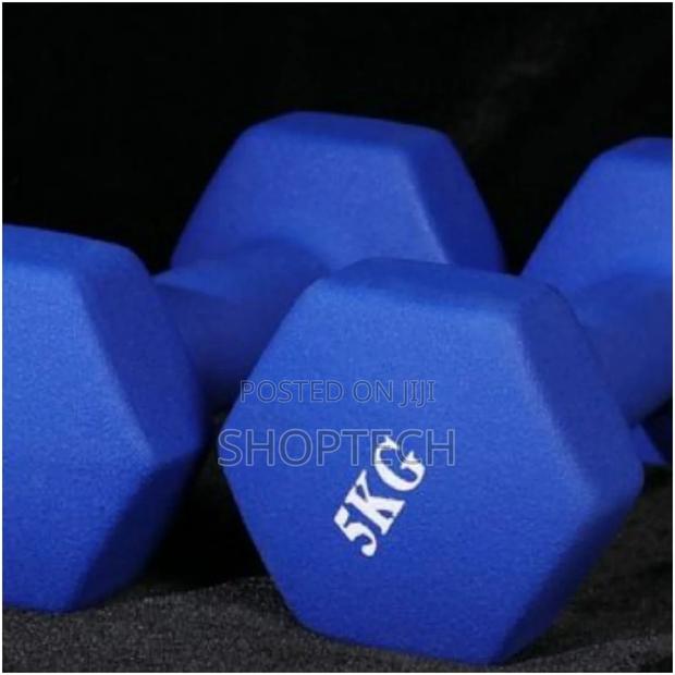 5kgs Neoprene Coated Dumbells.