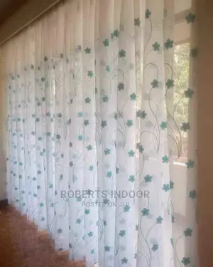 Printed Elegant House Sheer
