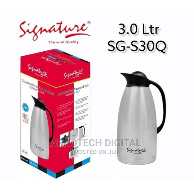 3ltrs Signature Stainless Steel Flask