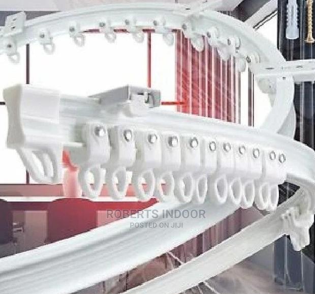 White Pvc Bendable Rail