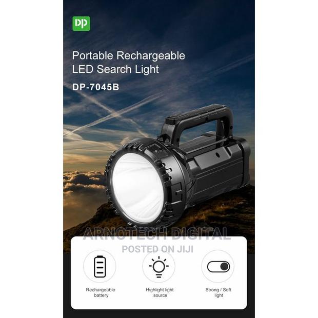 DP Portable Rechargeable Led Light/Torch - thumbnail 3