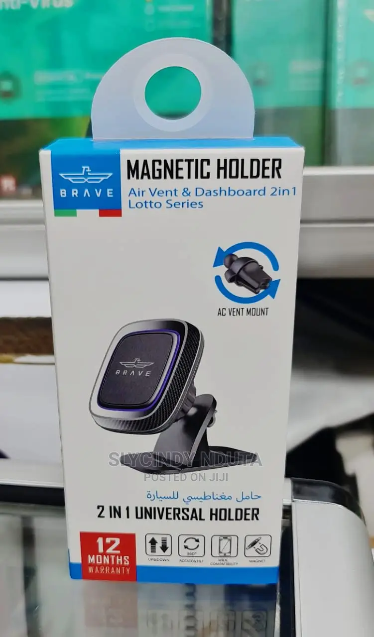 Brave Magnetic Holder 2 in 1