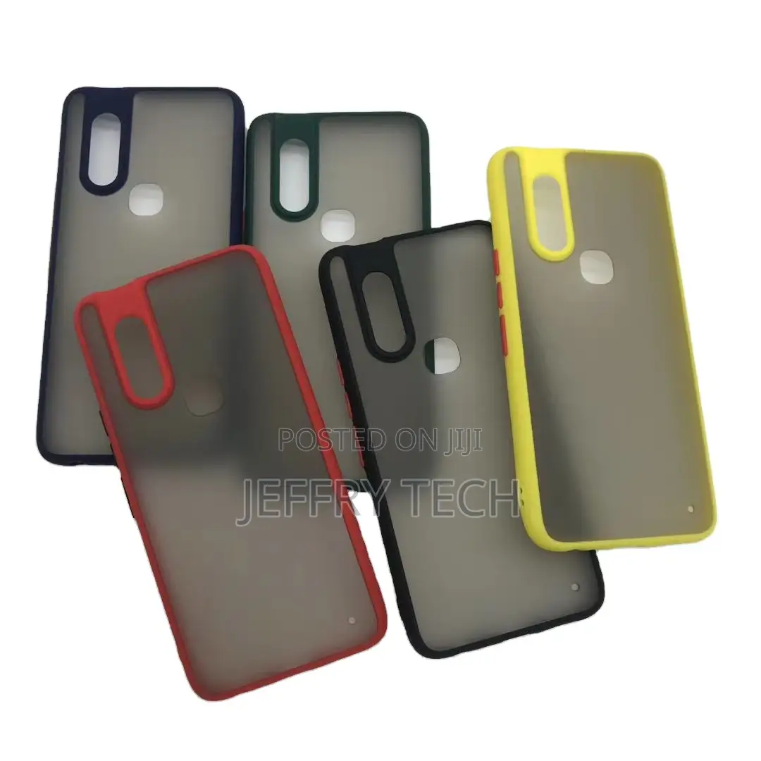 Infinix Hot8 Lite Hot9 Play 2in1 Smoke Hard PC Back Cover W