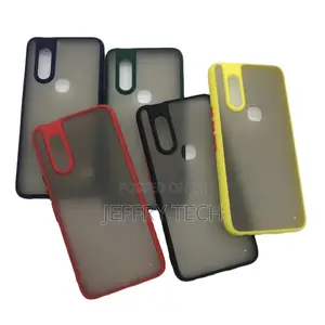Infinix Hot8 Lite Hot9 Play 2in1 Smoke Hard PC Back Cover W