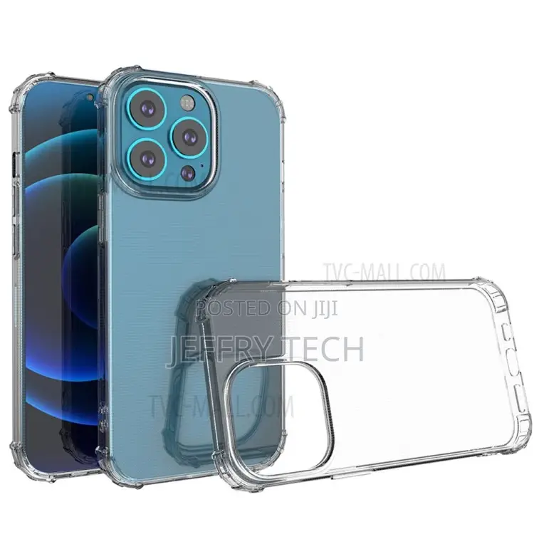 Transparent TPU Back Case for iPhone 13 Pro 6.1 Inch