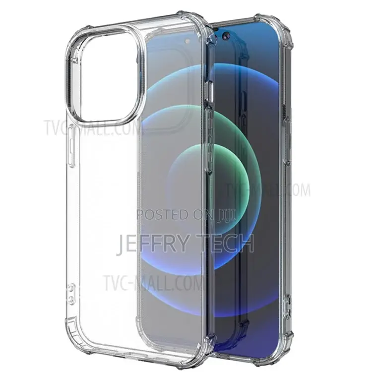 Transparent TPU Back Case for iPhone 13 Pro 6.1 Inch