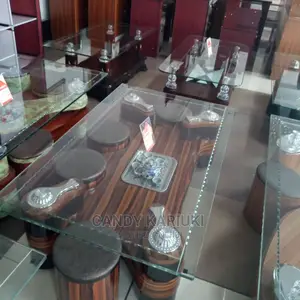 Glass Puff Coffee Table