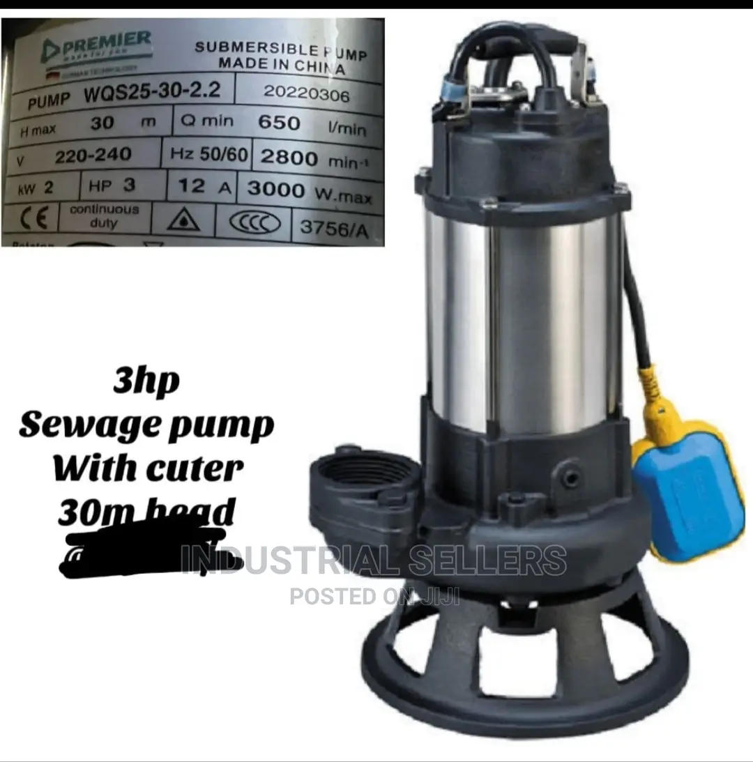 3hp Sewage Submersible Pumps