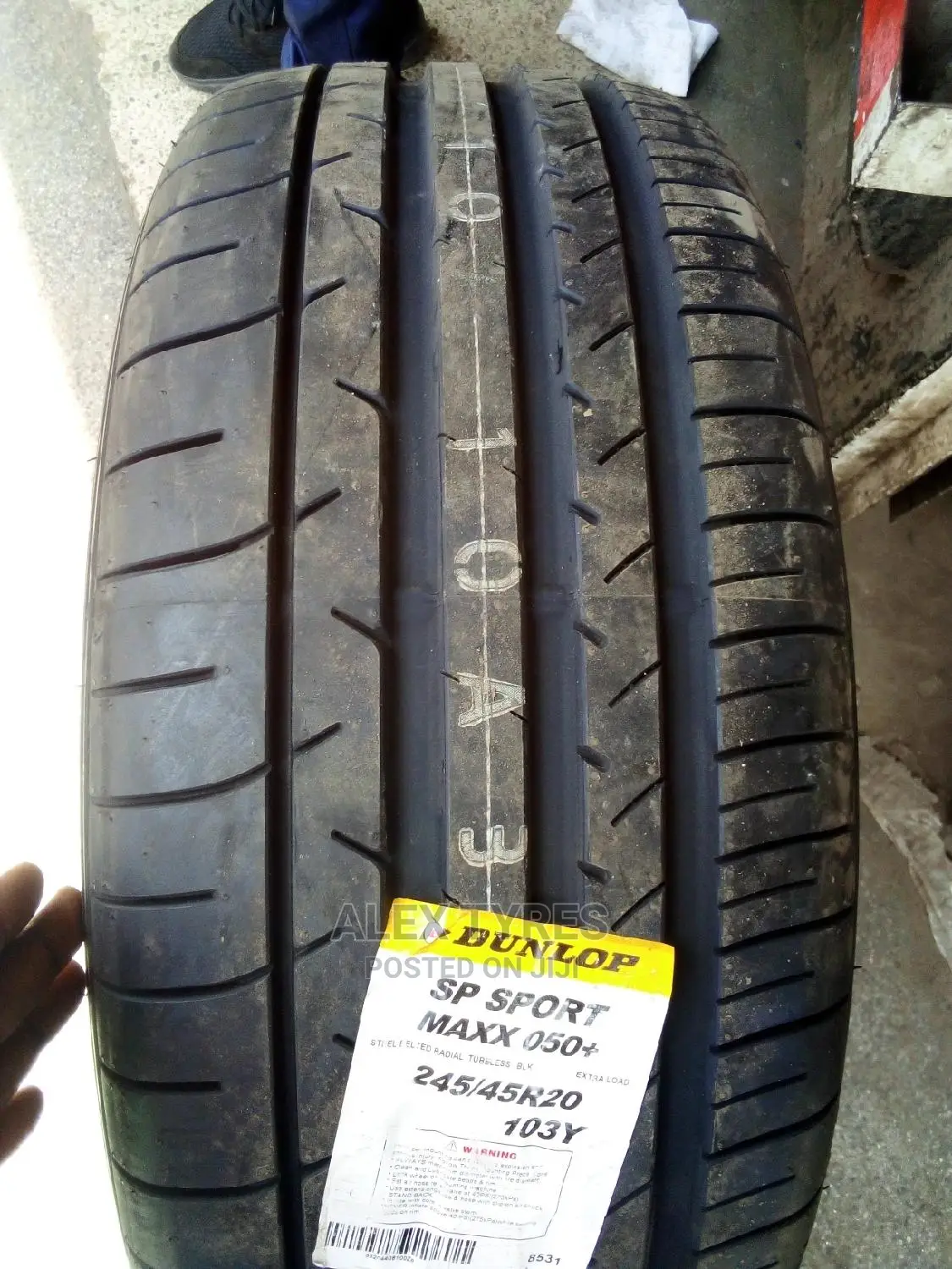 245/45r20 Dunlop Sp Sport Tyres Made in Japan