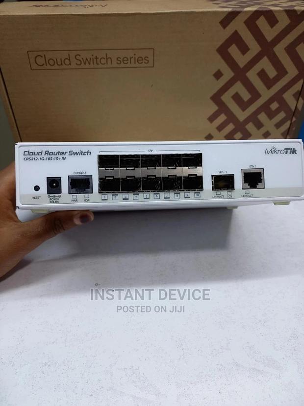 Mikrotik Cloud Router Switch - main view