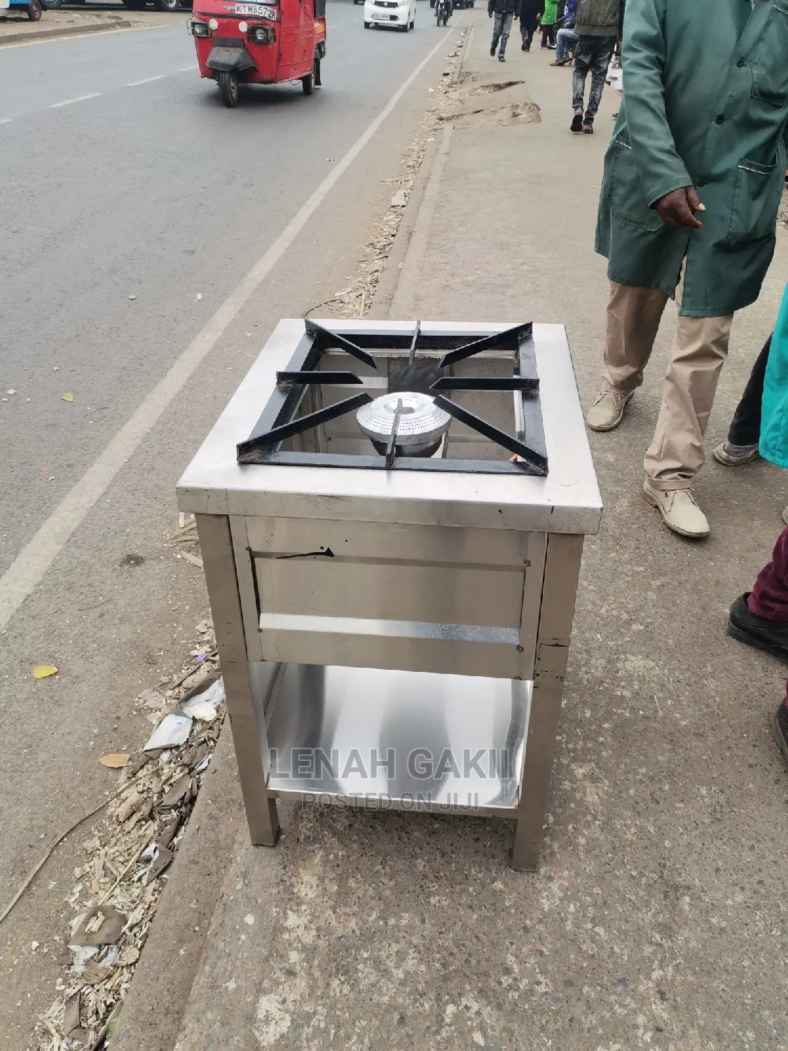 Single Burner Stainless Steel