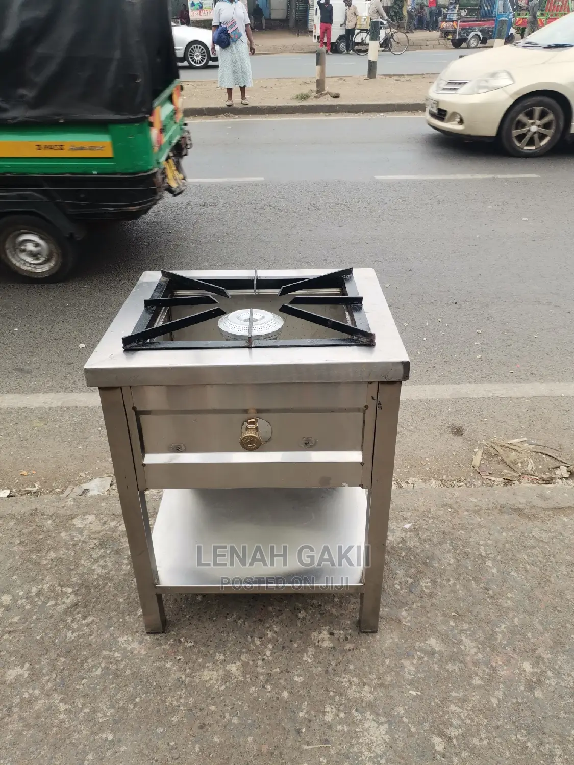 Single Burner Stainless Steel