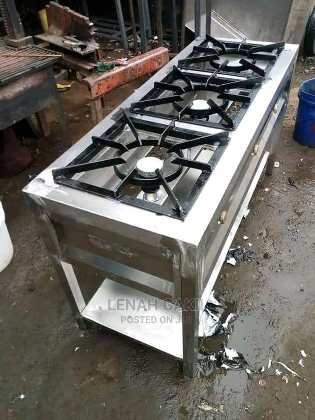 3 Burners Stainless Steel - main view