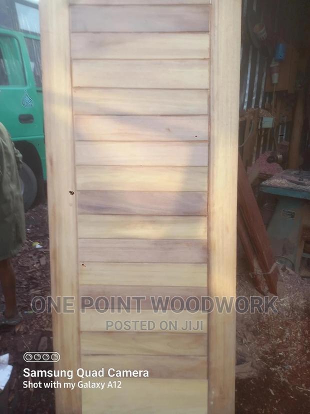 Mvuli Solid Door, Strong - thumbnail 2