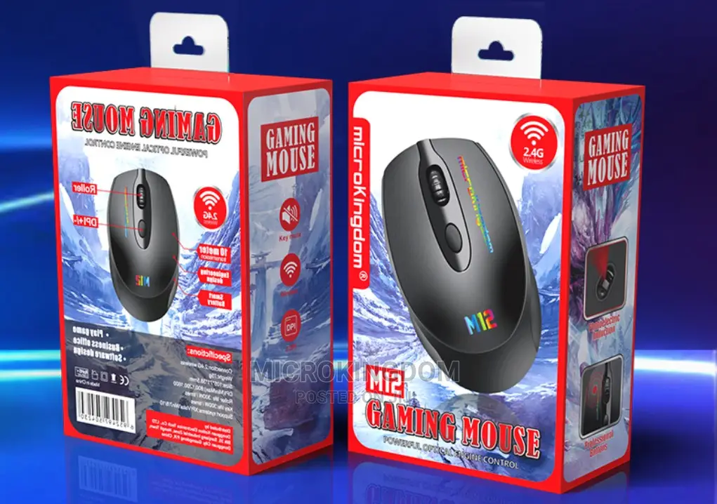 M12 Wireless Gaming Mouse