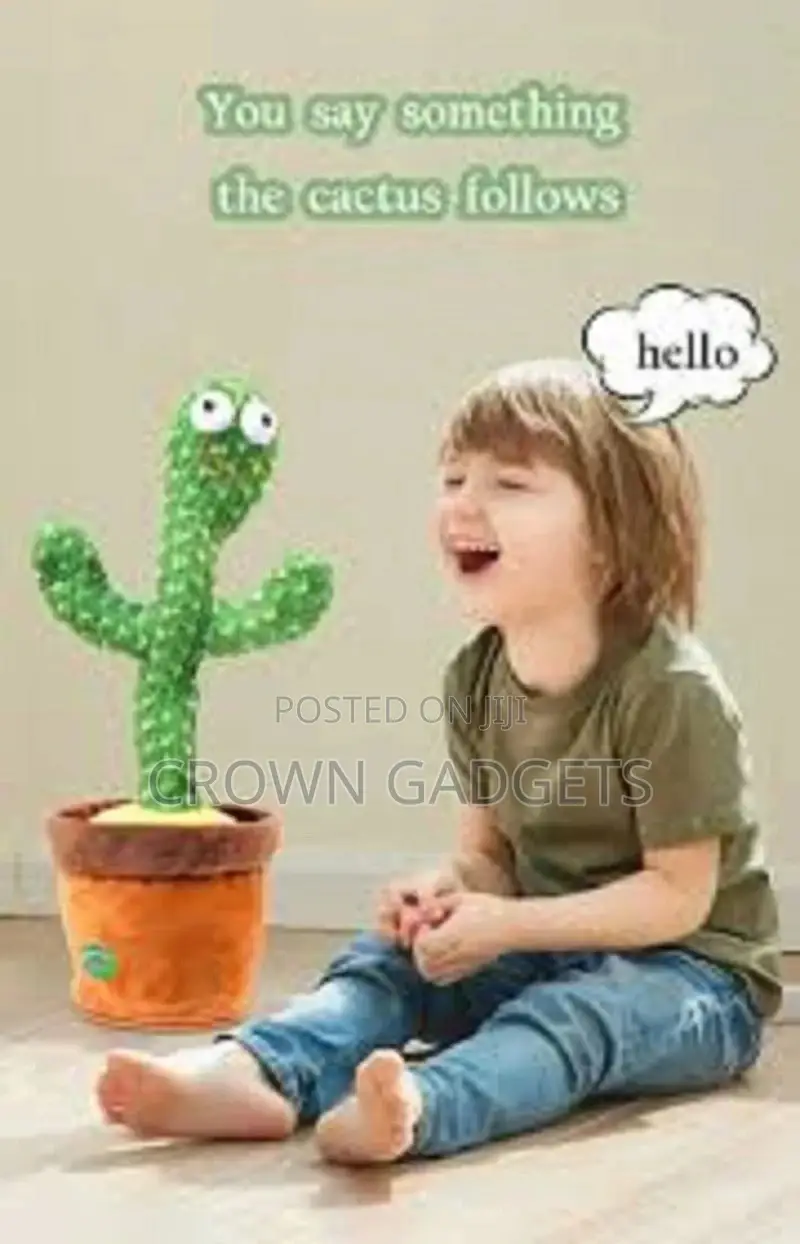 Talking Cactus Toy,Sunny the Cactus Repeats