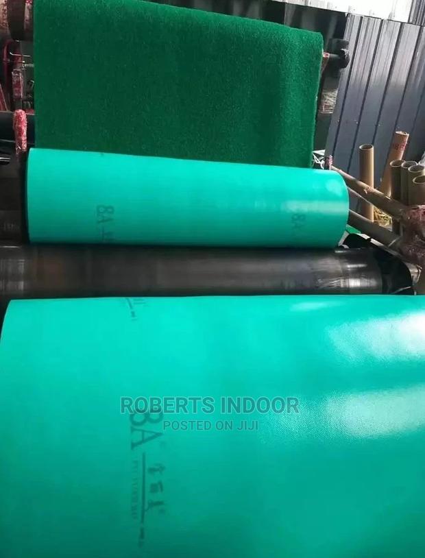 Green Spaghetti Pvc Carpet