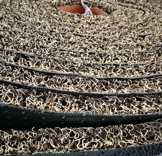 Grey Spaghetti Pvc Carpet - main view