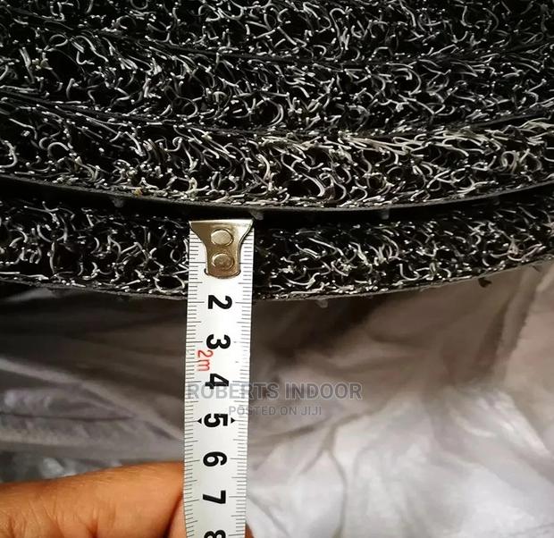 Black Spaghetti Pvc Carpet Coil Mat