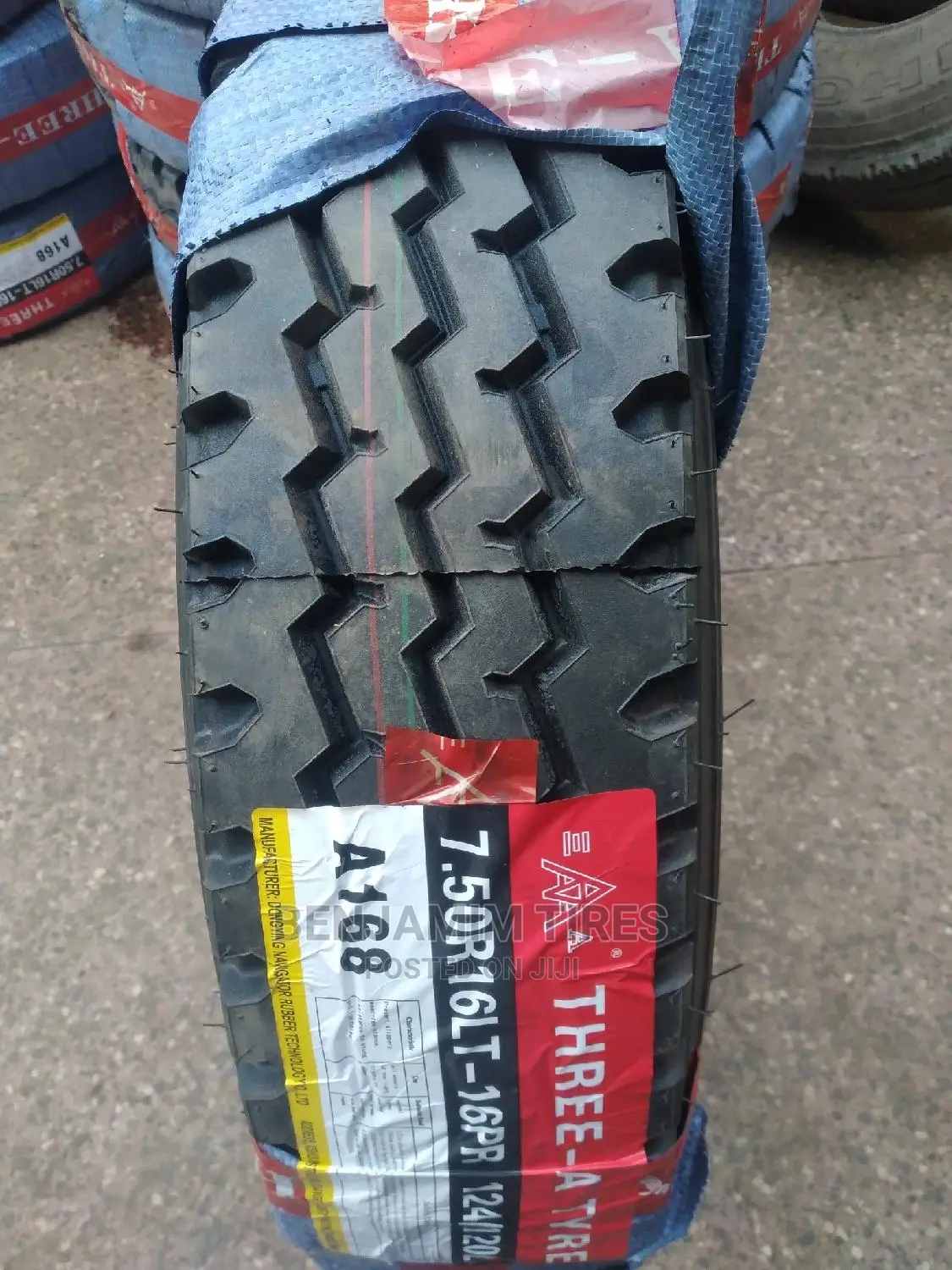 Three-A Tyres Sizes 7.50r16lt