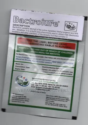 Bactrolure Fruit Flies Lure Lynfield Trap
