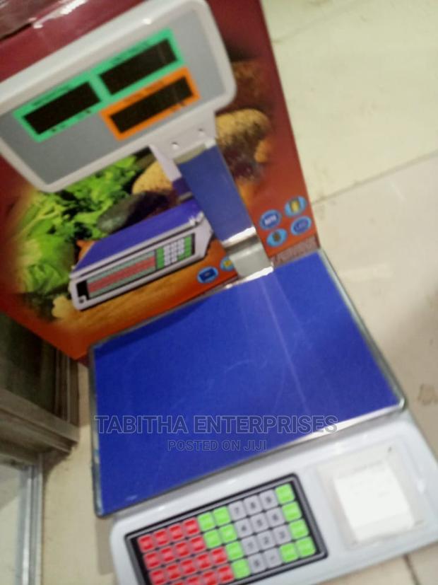 Receipt Digital Weighing Scale Accessible - main view