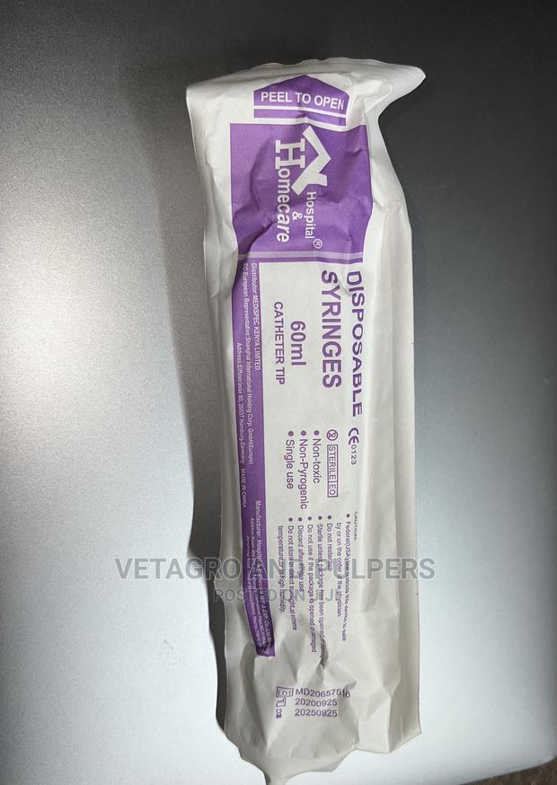 60ml or 100ml Plastic Syringe With Catheter Tip - thumbnail 3