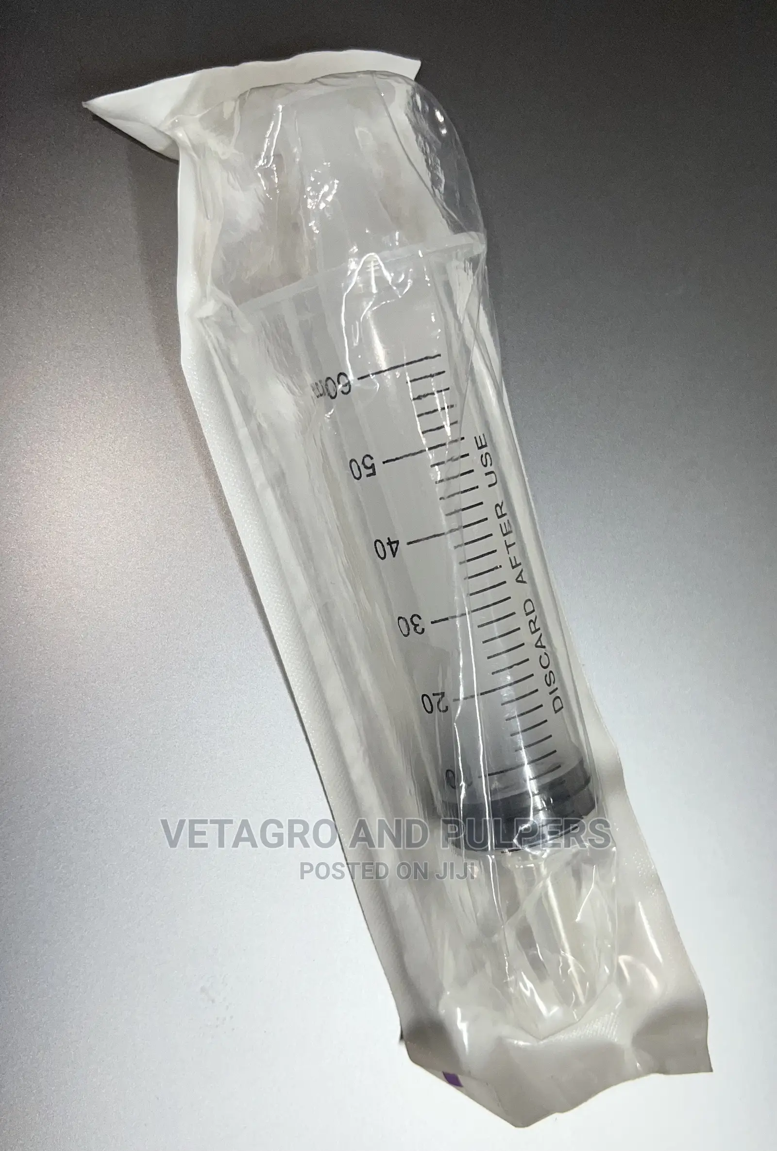 60ml or 100ml Plastic Syringe With Catheter Tip
