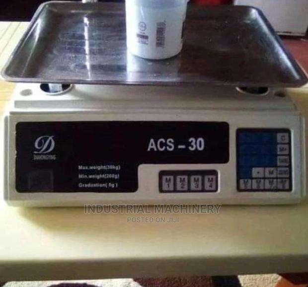 A 30kg Weighing Scale- Acs-30 - main view