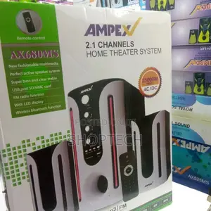 2.1ch Big Ampex Woofer 608ms Multimedia Speaker System.