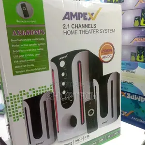 2.1ch Big Ampex Woofer 608ms Multimedia Speaker System.
