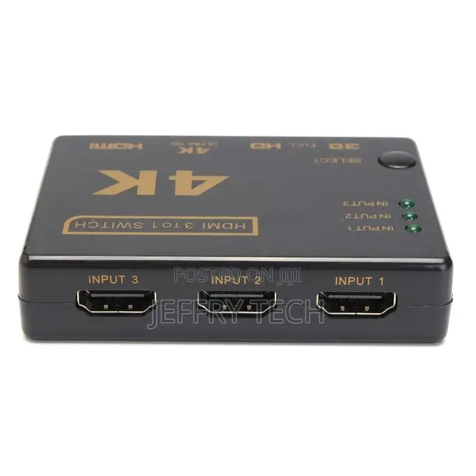 4K 3 in 1out HD Switch Hub Splitter TV Switcher Adapter Ultr