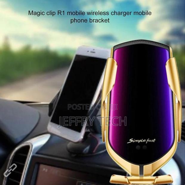Wireless Charger Infrared Sensor Charging Car Phone - thumbnail 3