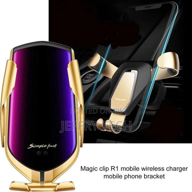 Wireless Charger Infrared Sensor Charging Car Phone - thumbnail 4