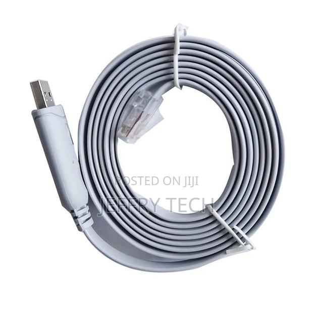 USB to RS232 Serial to RJ45 CAT5 Console Adapter Cable for C