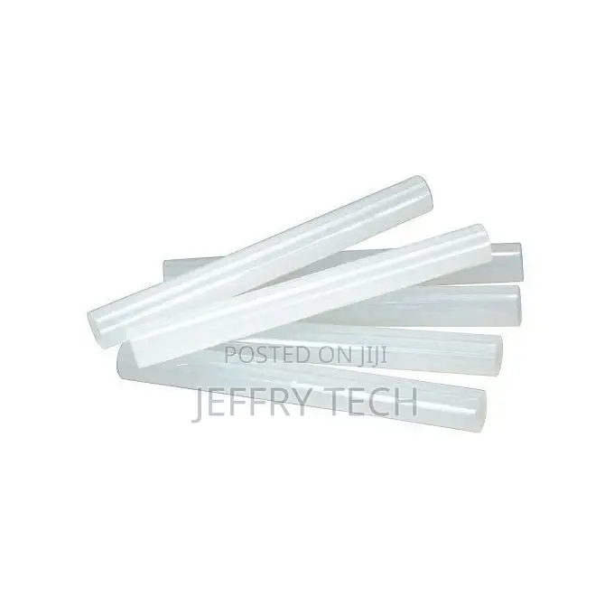12 Pieces of Hot Melt Glue Sticks-Transparent