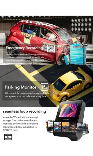 DDPAI Dual-Channel Dashcam Z40 1944P Ultra High Resolution