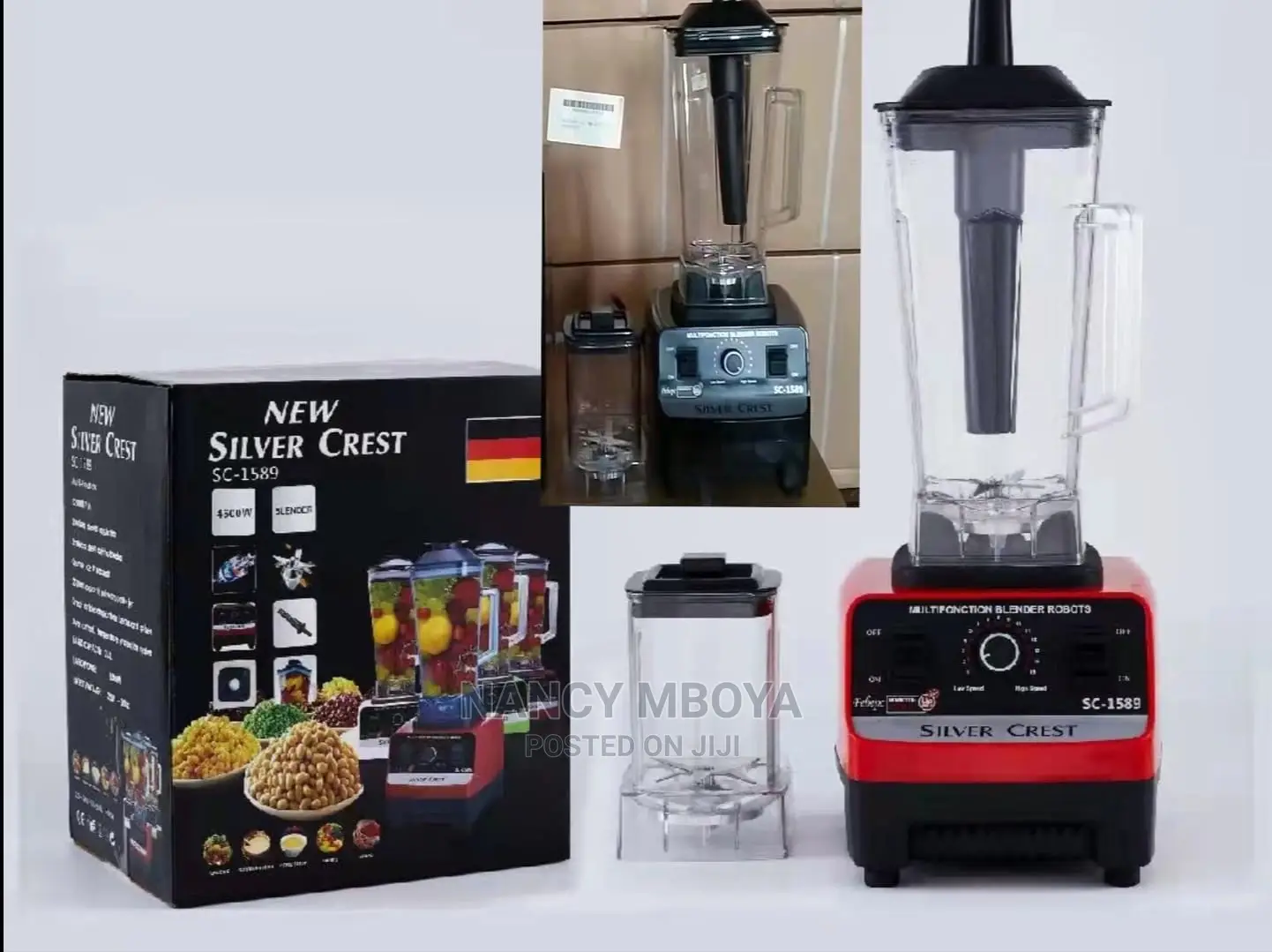 Silver Crest Commercial Blender 4500w 2l